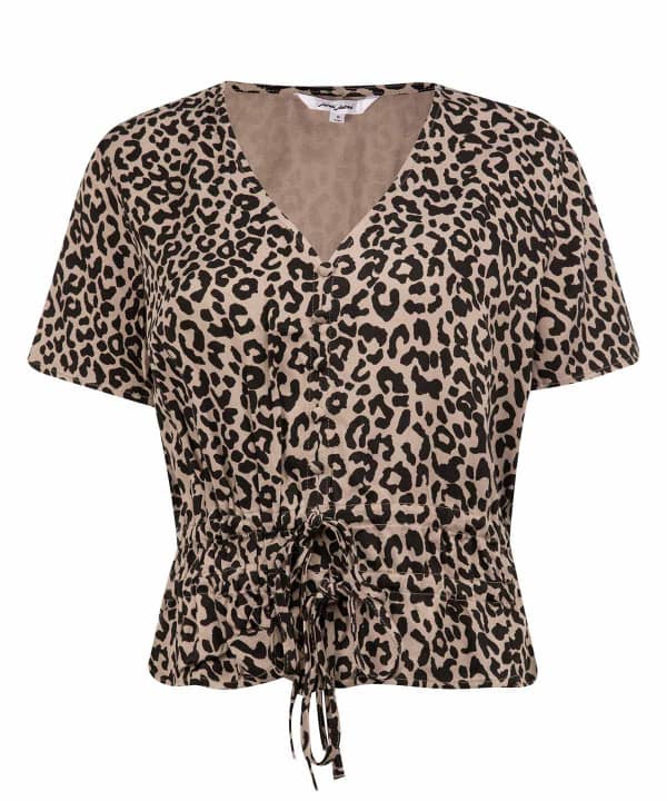 بلوز طرح دار زنانه جوتی جینز JootiJeans کد 02733319 - 0