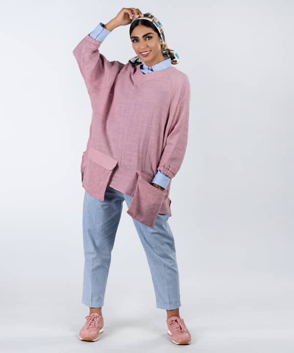 مانتو ساده زنانه جوتی جینز JootiJeans مدل 02731925 - 1