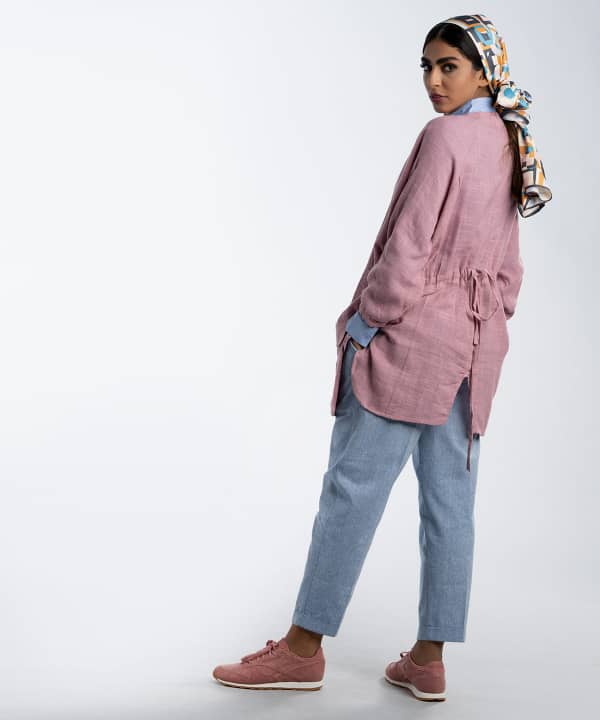 مانتو ساده زنانه جوتی جینز JootiJeans مدل 02731925 - 4