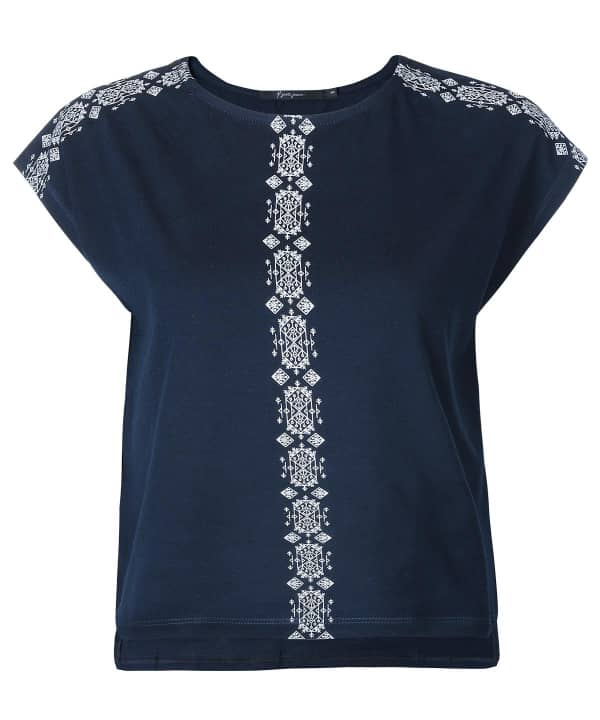 تیشرت نخی زنانه جوتی جینز JootiJeans کد 01773909 - 0
