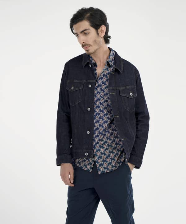 کت جین مردانه جین وست Jeanswest کد03122505 - 0