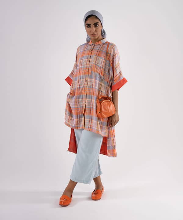 مانتو تابستانی زنانه جوتی جینز JootiJeans کد 01732623 - 1