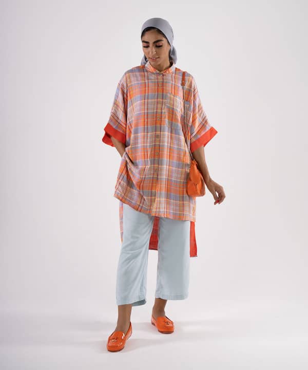 مانتو تابستانی زنانه جوتی جینز JootiJeans کد 01732623 - 3