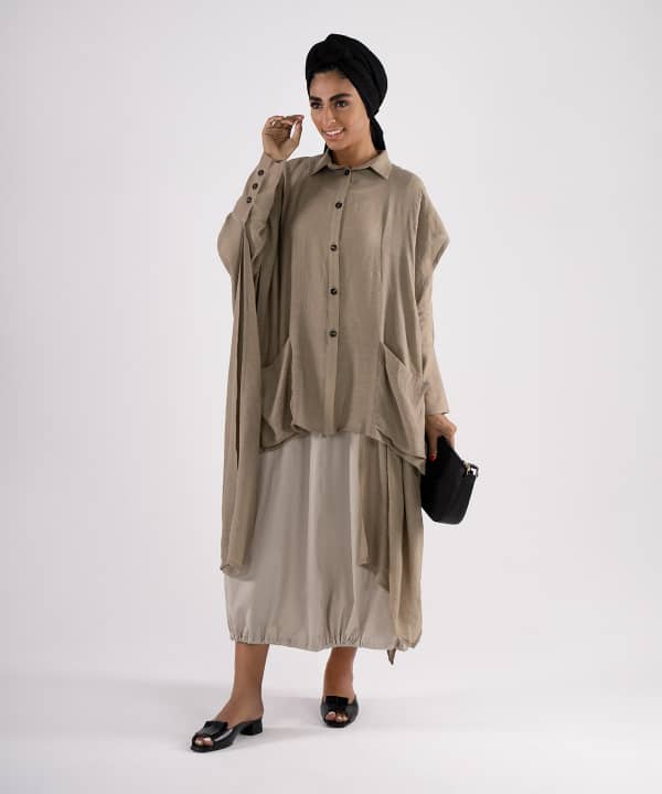 مانتو تابستانه زنانه جوتی جینز JootiJeans کد 02731923 - 3
