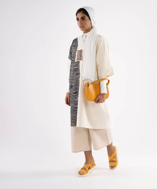 مانتو تابستانه جوتی جینز JootiJeans کد 01732611 - 3