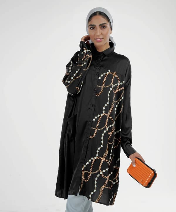 مانتو تابستانی زنانه جوتی جینز JootiJeans کد 01732629 - 3
