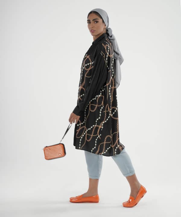 مانتو تابستانی زنانه جوتی جینز JootiJeans کد 01732629 - 5