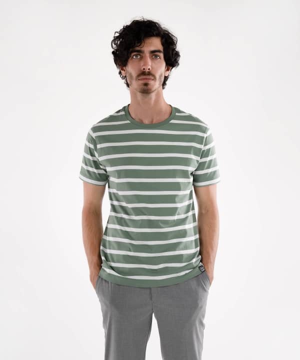 تیشرت یقه گرد مردانه جین وست Jeanswest کد 01173505 - 0
