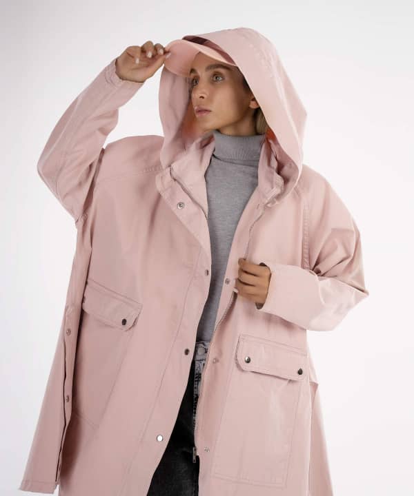 مانتو کتان ضخیم زنانه جوتی جینز JootiJeans کد 03731613 - 8