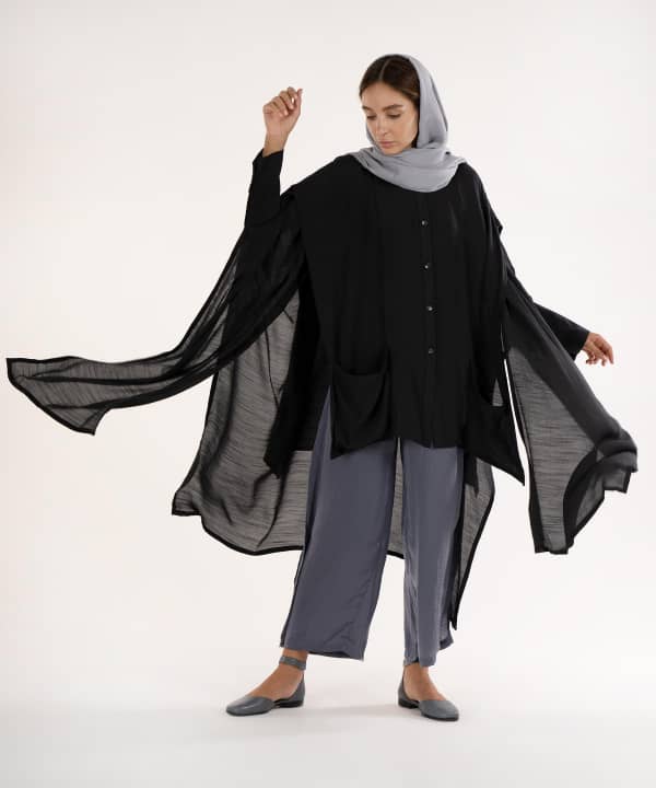 مانتو تابستانه زنانه جوتی جینز JootiJeans کد 02731923 - 3