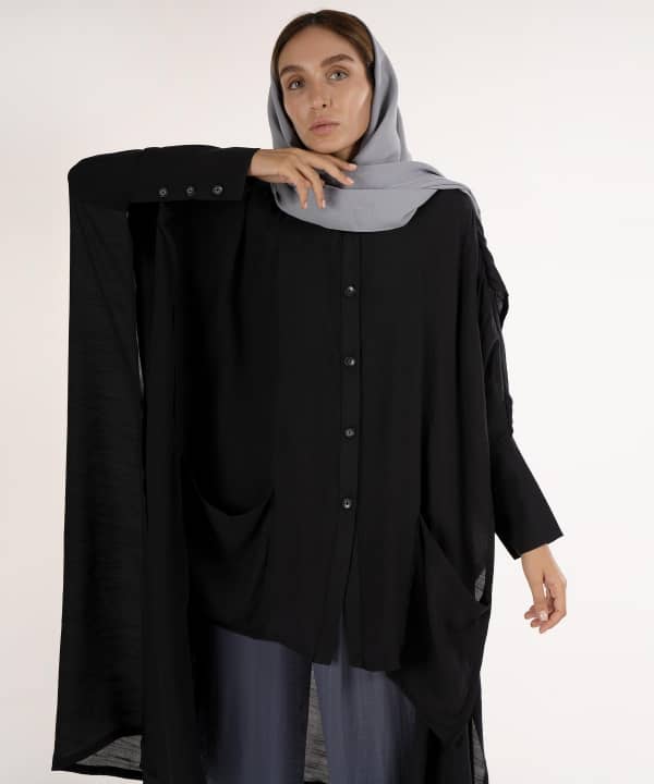 مانتو تابستانه زنانه جوتی جینز JootiJeans کد 02731923 - 4