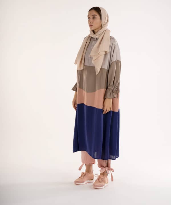 مانتو بلند زنانه جوتی جینز JootiJeans مدل 02731932 - 2