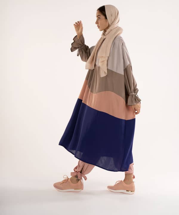 مانتو بلند زنانه جوتی جینز JootiJeans مدل 02731932 - 3
