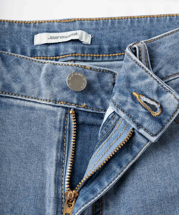 شلوارک جین زنانه جین وست Jeanswest کد 12263501 - 3