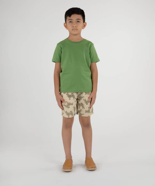 تیشرت یقه گرد پسرانه جوتی جینز JootiJeans کد 01073101 - 0