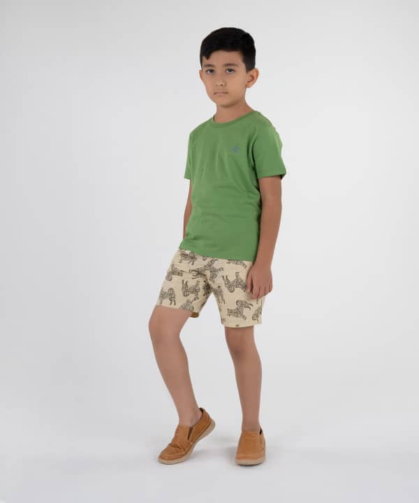 تیشرت یقه گرد پسرانه جوتی جینز JootiJeans کد 01073101 - 2