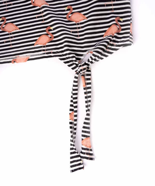 تیشرت طرح دار زنانه جوتی جینز JootiJeans کد 11773025 - 2