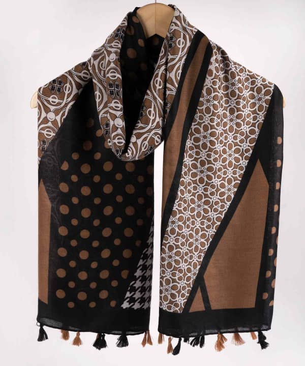 شال طرح دار زنانه جوتی جینز JootiJeans کد 11978203 - 1