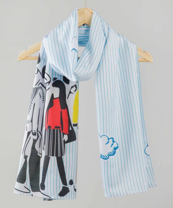 شال طرح دار زنانه جوتی جینز JootiJeans کد 12978222 - 1