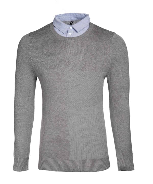 پلیور مردانه جین وست Jeanswest کد 03196502 - 0