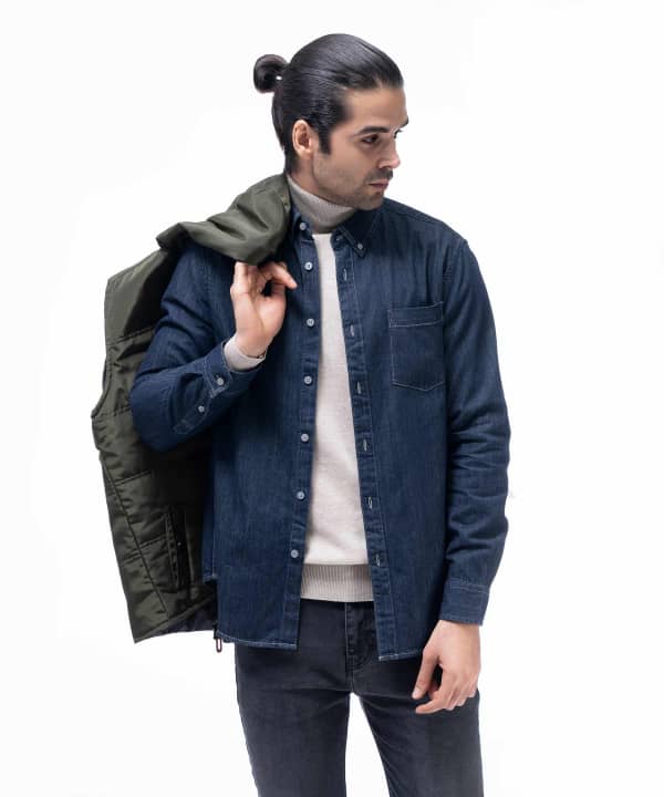 پیراهن آستین بلند مردانه جین وست Jeanswest کد 03131502 - 0