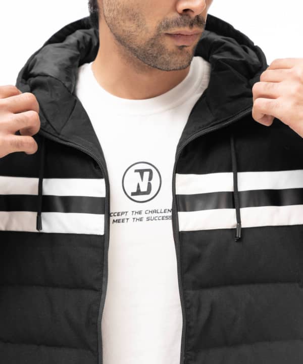 کاپشن پفی مردانه جوتی جینز JootiJeans کد 94523107 - 3