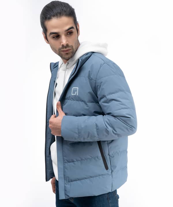 کاپشن پر مردانه جین وست Jeanswest کد 04123523 - 0