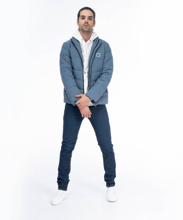 کاپشن پر مردانه جین وست Jeanswest کد 04123523 - 1