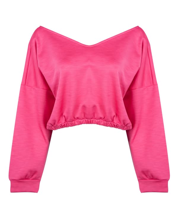 سویشرت کوتاه زنانه جوتی جینز JootiJeans کد 13771361 - 0