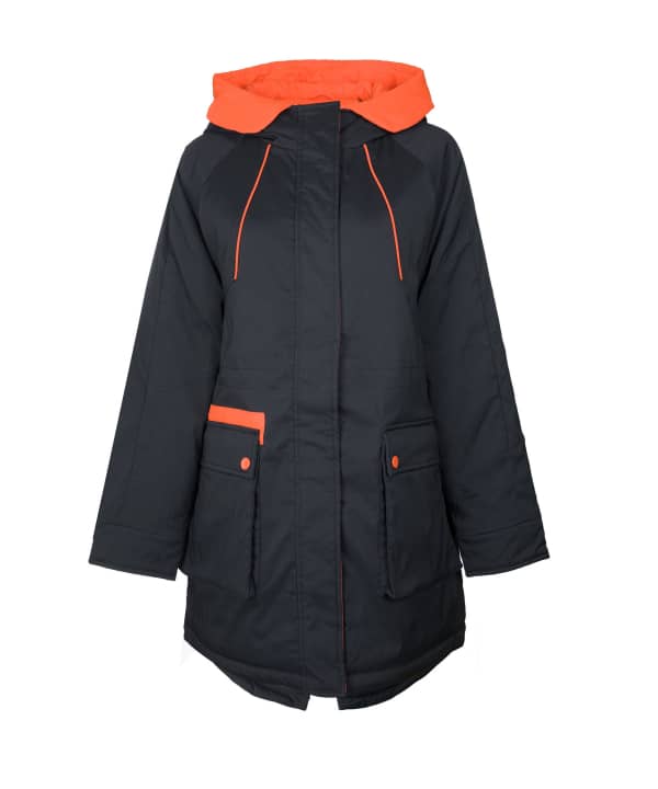 کاپشن کلاه دار زنانه جین وست Jeanswest کد 04222509 - 0