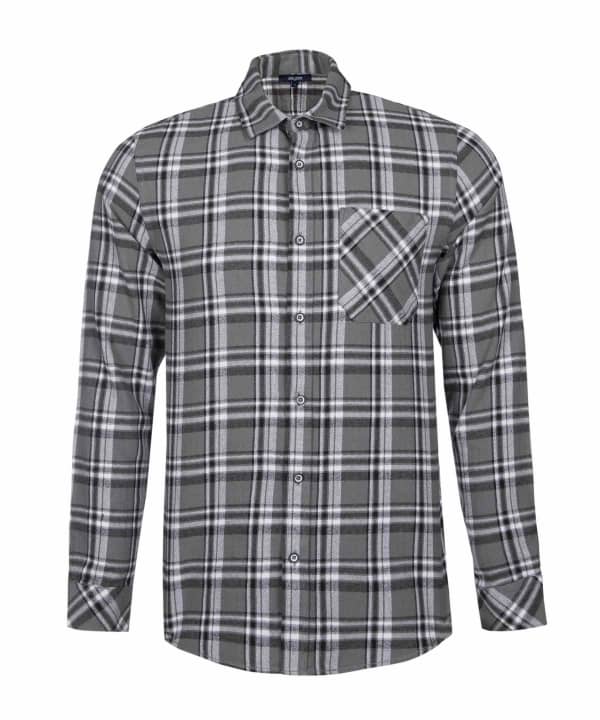 پیراهن چهارخانه مردانه جوتی جینز JootiJeans کد 13531222 - 0