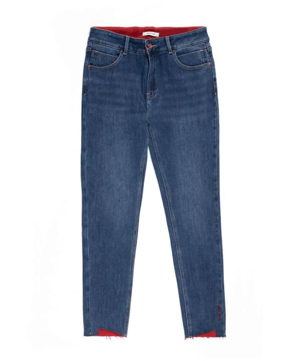 شلوار جین زمستانی زنانه جین وست Jeanswest کد 04281504 - 0