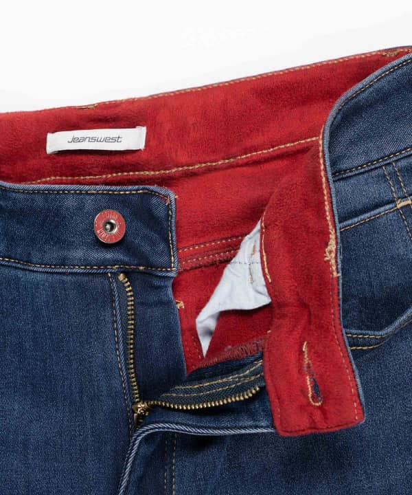 شلوار جین زمستانی زنانه جین وست Jeanswest کد 04281504 - 4