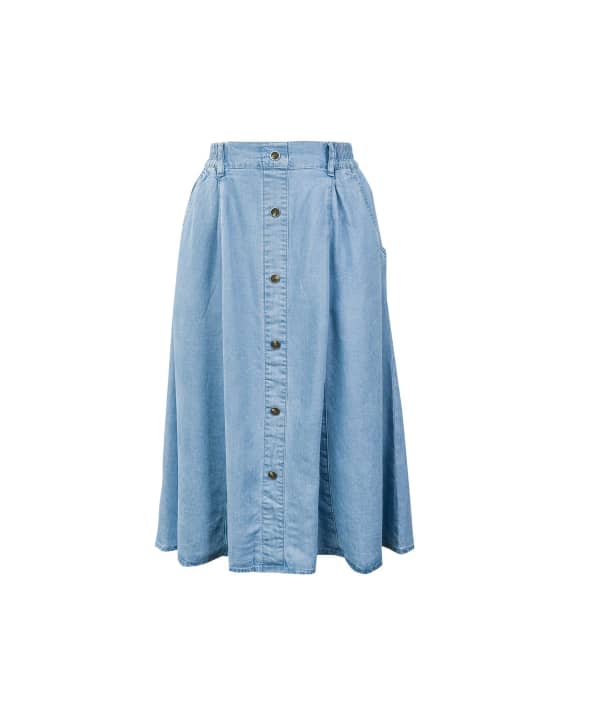 دامن جین زنانه جین وست Jeanswest کد 12241505 - 0