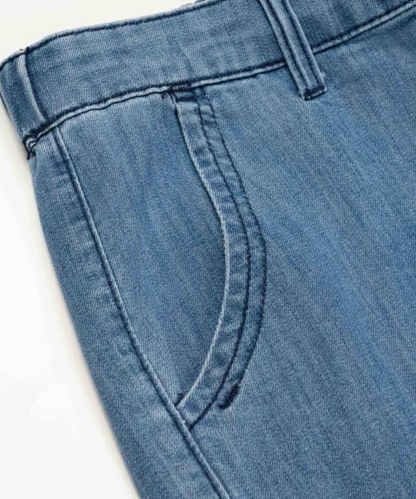 شلوار جین کوتاه زنانه جین وست Jeanswest کد 12287503 - 1