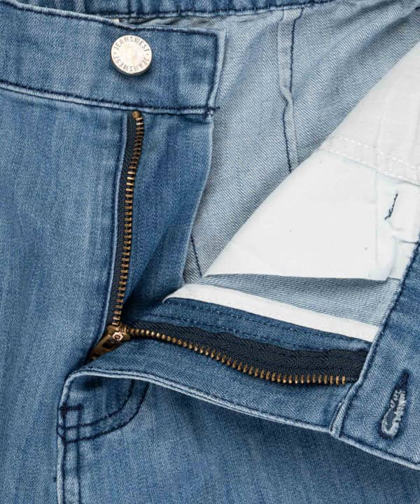 شلوار جین کوتاه زنانه جین وست Jeanswest کد 12287503 - 2