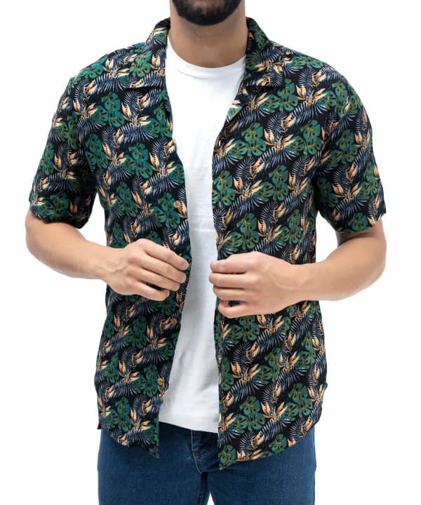 پیراهن هاوایی مردانه جوتی جینز JootiJeans کد 11533083 - 1