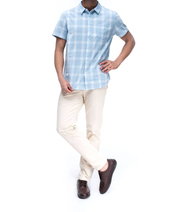پیراهن آستین کوتاه مردانه جین وست Jeanswest کد 02133502 - 0