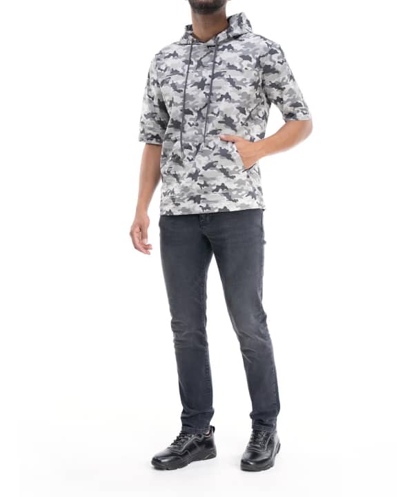 تیشرت کلاه دار مردانه جوتی جینز JootiJeans کد 11533093 - 0