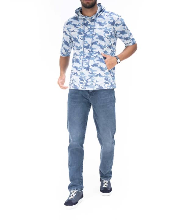 تیشرت کلاه دار مردانه جوتی جینز JootiJeans کد 11533028 - 0