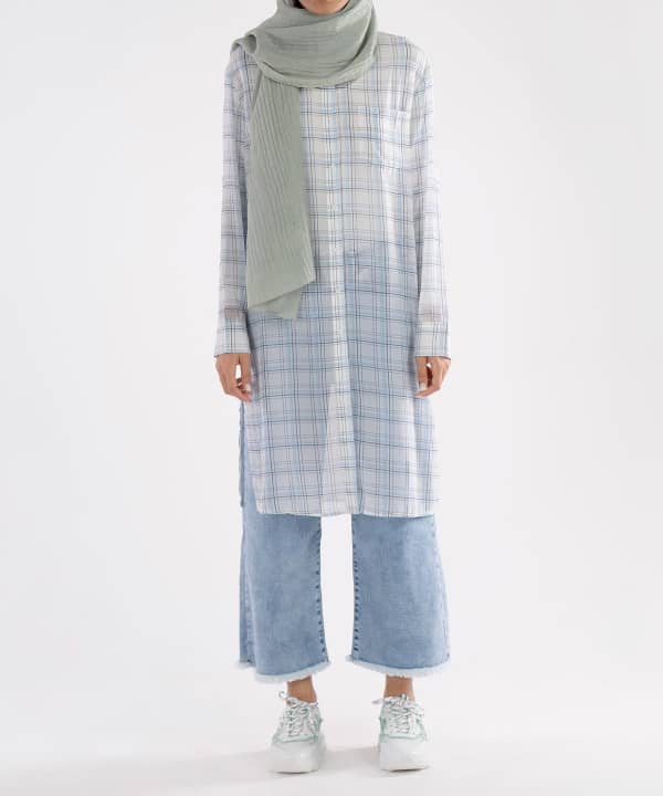 مانتو تابستانی زنانه جین وست Jeanswest کد 01231553 - 4