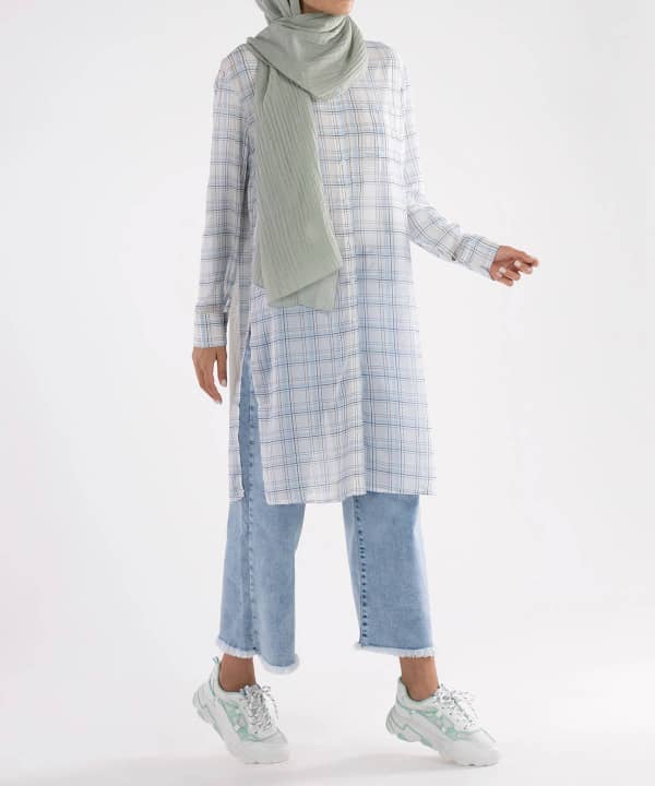مانتو تابستانی زنانه جین وست Jeanswest کد 01231553 - 6