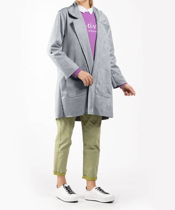 مانتو پاییزه زنانه جوتی جینز JootiJeans مدل 04731609 - 1