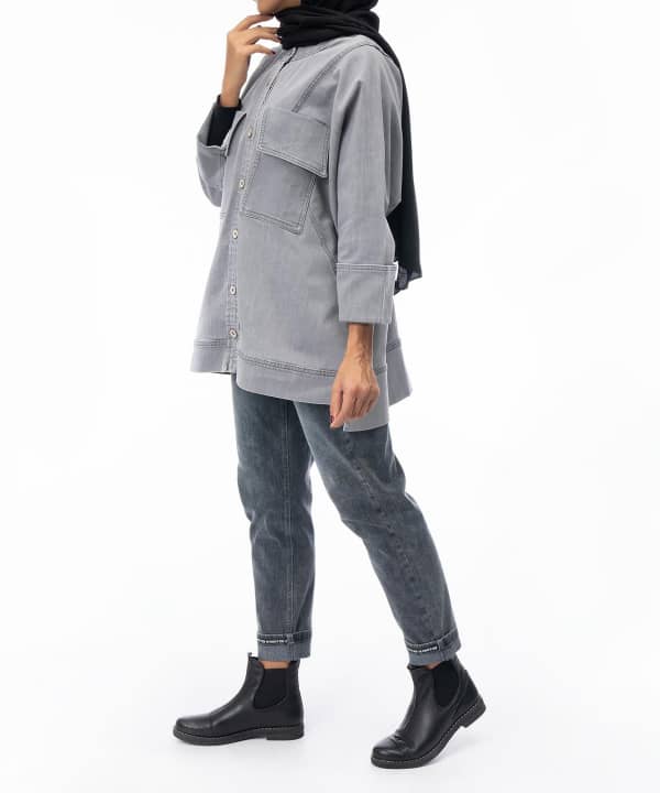 مانتو پاییزه جوتی جینز JootiJeans کد 13731638 - 1
