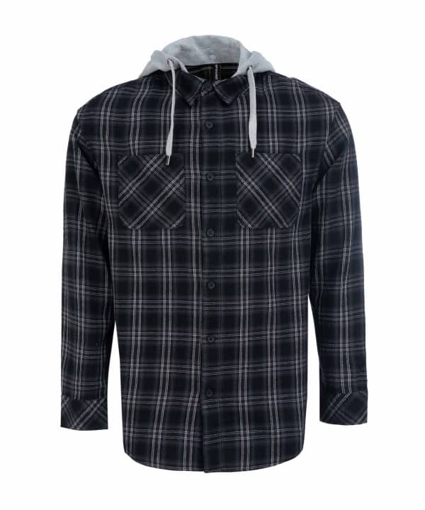 پیراهن کلاه دار مردانه جین وست Jeanswest کد 13131508 - 0