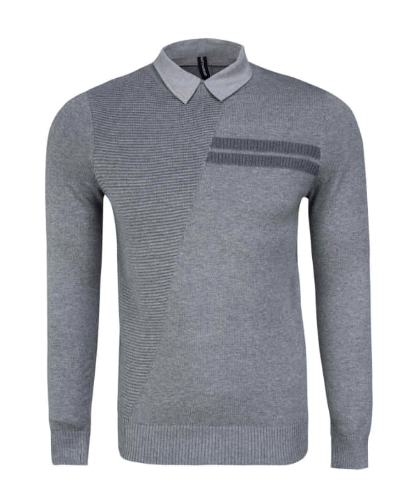 پلیور مردانه جین وست Jeanswest کد 13196504 - 0