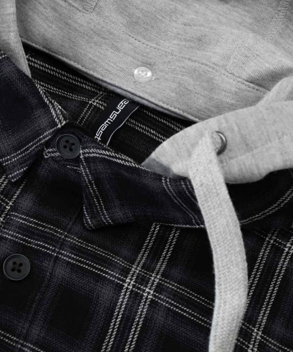 پیراهن کلاه دار مردانه جین وست Jeanswest کد 13131508 - 2