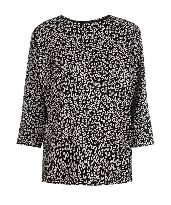 بلوز طرح دار زنانه جوتی جینز JootiJeans کد W23772310 - 0