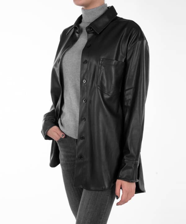 مانتو چرم زنانه جوتی جینز JootiJeans کد 23731309 - 1