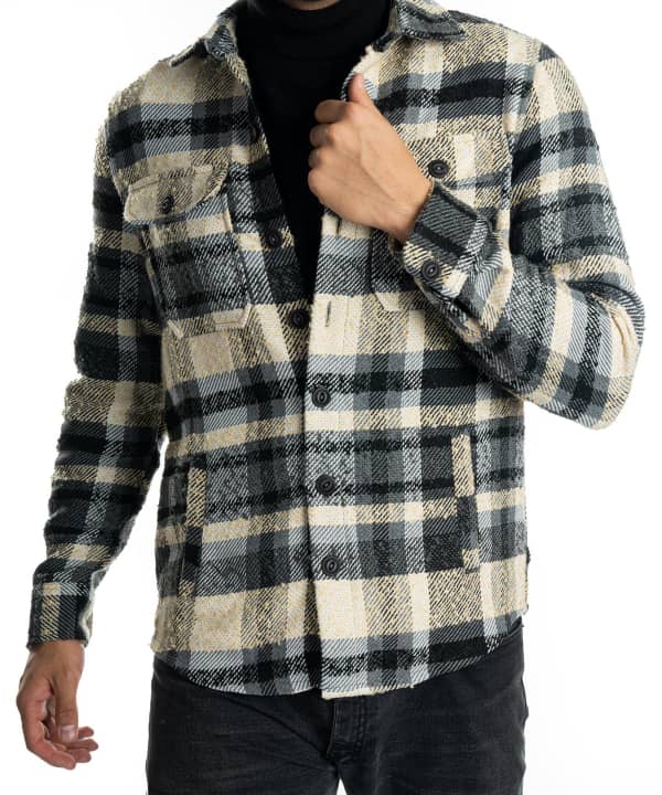 پیراهن ضخیم مردانه جوتی جینز JootiJeans کد 23531027 - 0